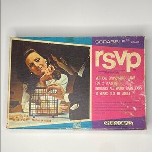 RSVP Vertical Crossword Game - Scrabble